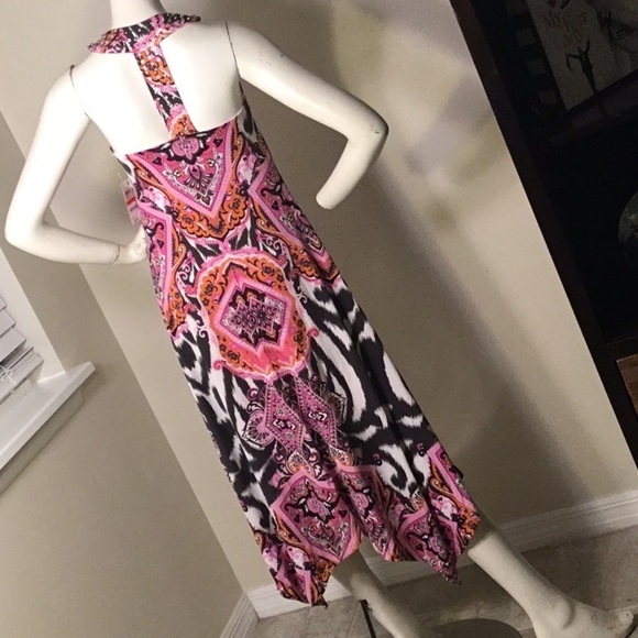 Inc WOMEN NWT ROSE SLEEVELESS DRESS SIZE XSMALL - Picture 2 of 5